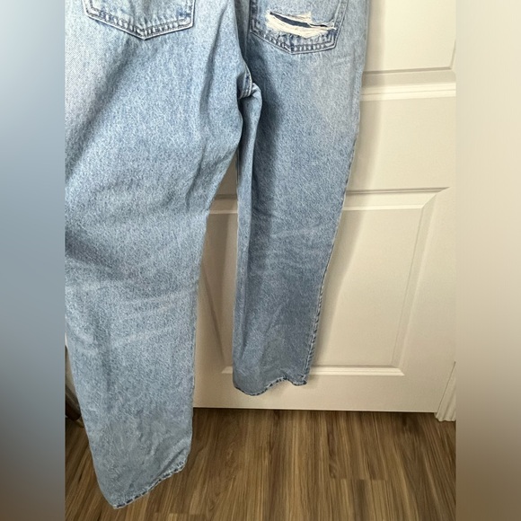 Zara Bloggers Favorite Cut Out
Sleeveless Denim Distressed Jumpsuit Size Medium - Picture 16 of 16